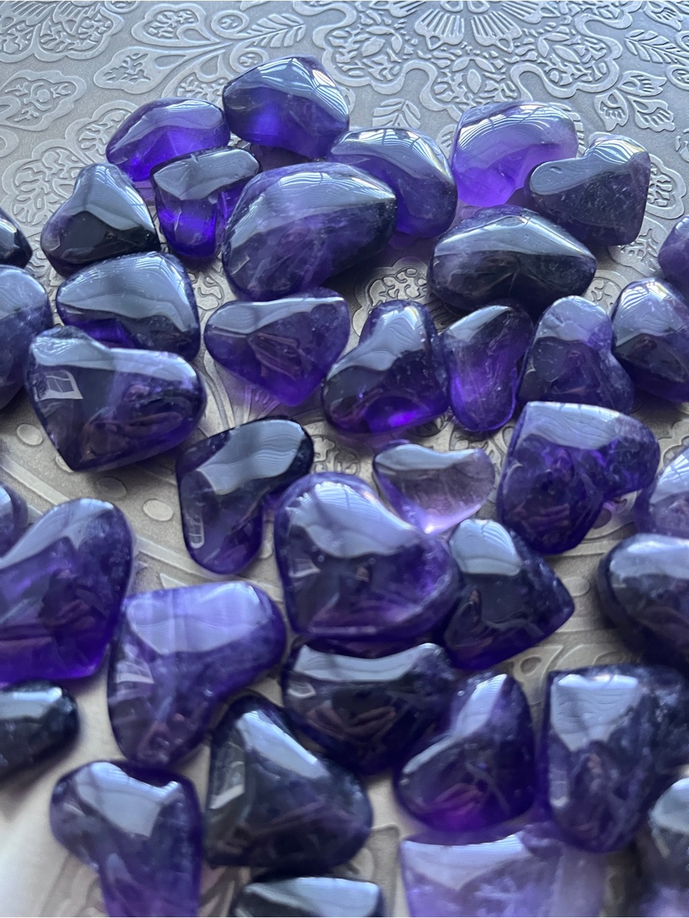 Amethyst heart - Picture 5 of 8